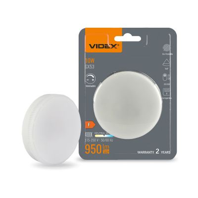 LED Bulb VIDEX-GX53-DIM-10W-NW