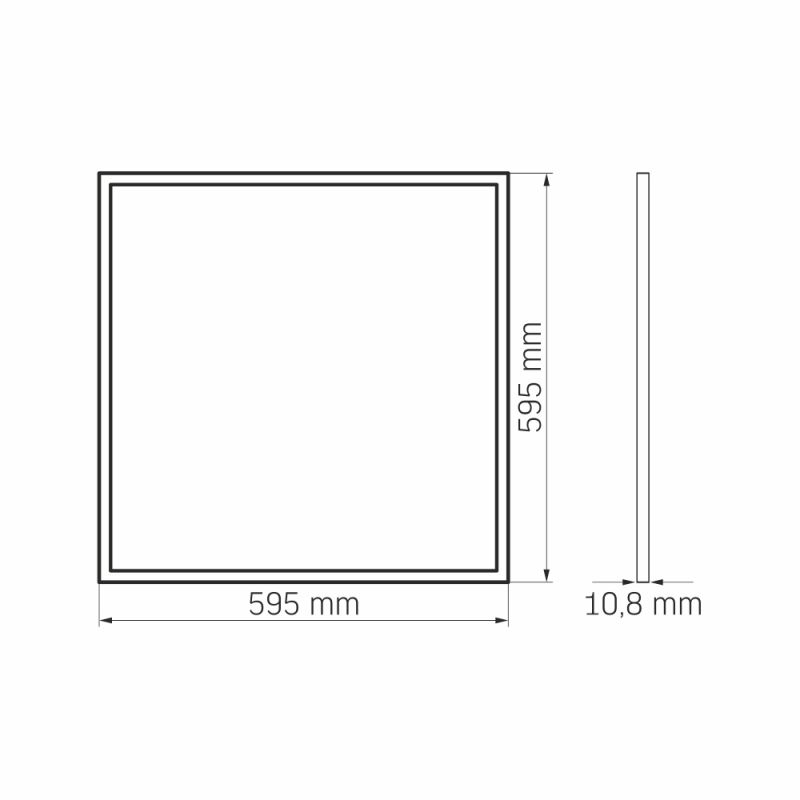 LED Frame Panel VIDEX-FRAME-PANEL-LED-40W-PA404W-NW