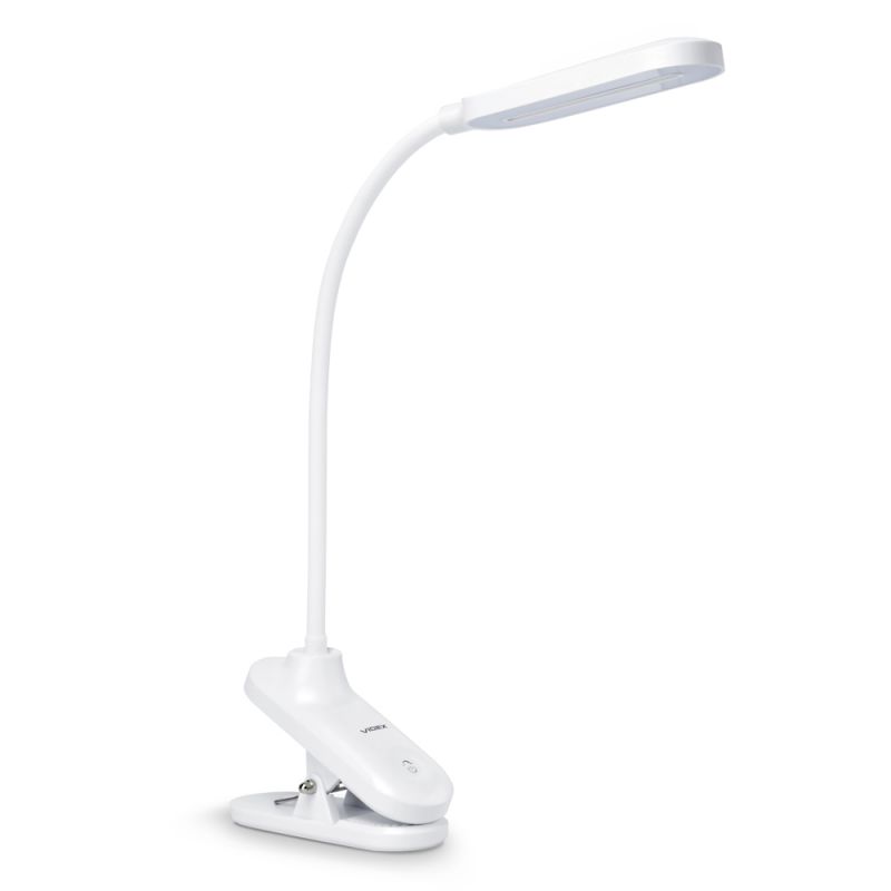 LED Dimmable Desk Lamp VIDEX-DESK-LAMP-HELSINKI-WHITE