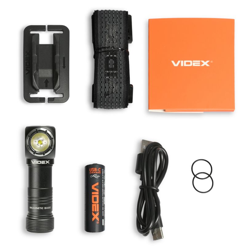 LED Headlamp VIDEX VLF-A056H 200Lm 5000K