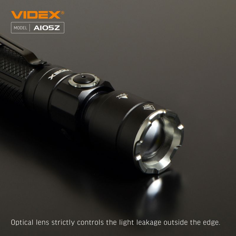 LED Portable Flashlight VIDEX VLF-A105Z 1200Lm 5000K