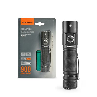 LED Portable Flashlight VIDEX VLF-A353 900Lm 5000K