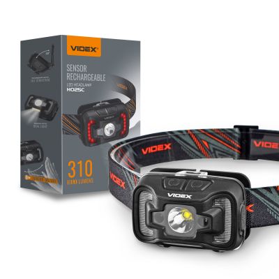 LED Headlamp VIDEX VLF-H025C 310Lm 5000K