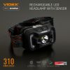 LED Headlamp VIDEX VLF-H025C 310Lm 5000K