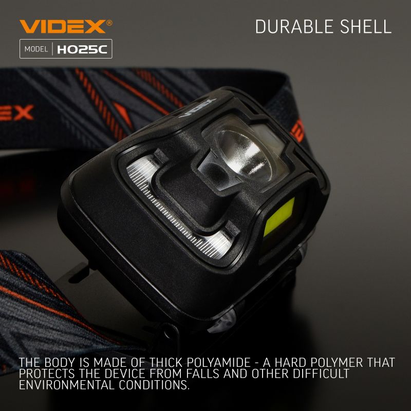 LED Headlamp VIDEX VLF-H025C 310Lm 5000K