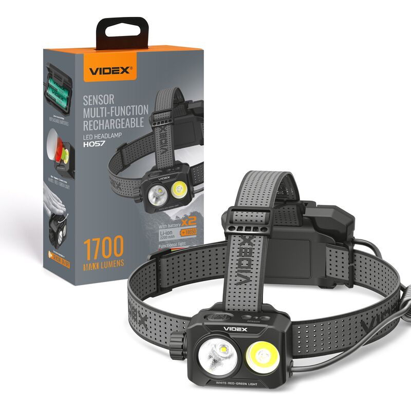LED Headlamp VIDEX VLF-H057 1700Lm 5000K