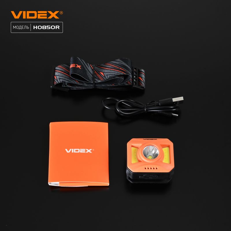 LED Headlamp VIDEX VLF-H085-OR 400Lm 5000K