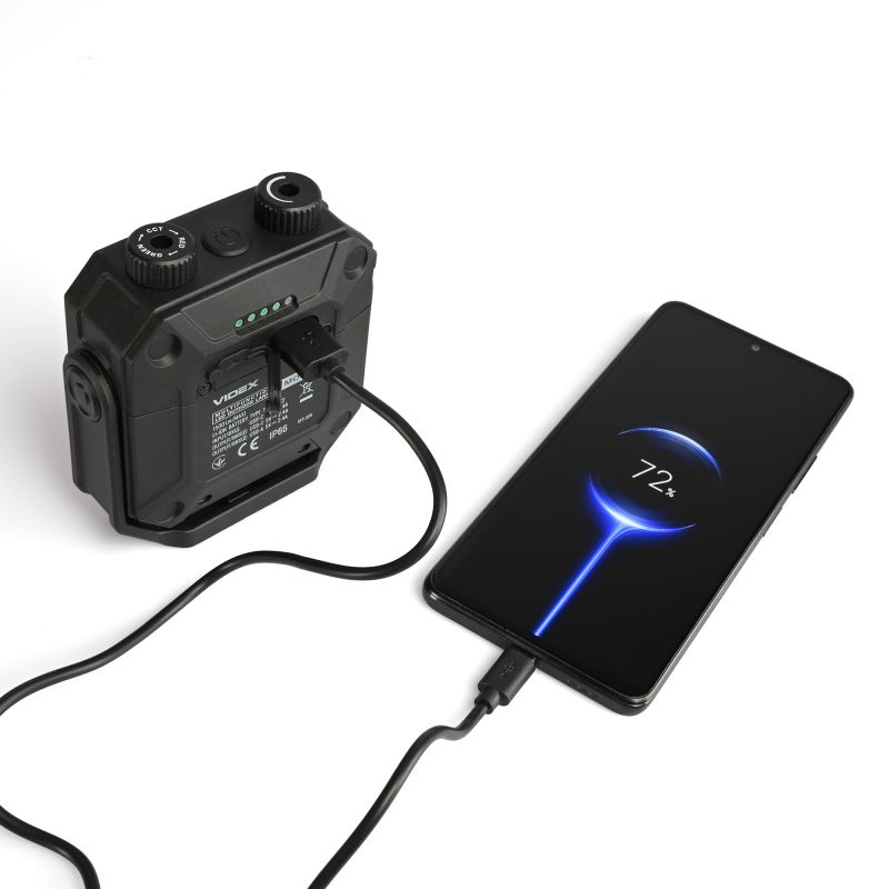 MULTIFUNCTIONAL LED OUTDOOR LANTERN VIDEX VLF-M048 1500Lm 5000k