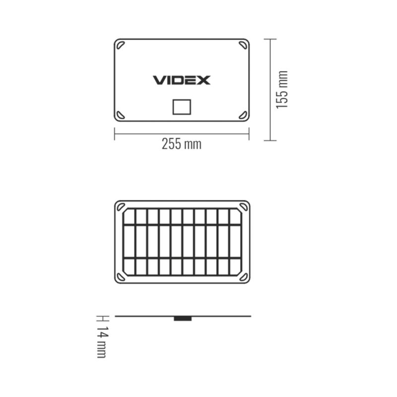 Portable solar charger VIDEX VSO-F505U 5W