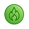 Fire risk - icon